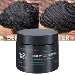 NIZORICK Wave Pomade 360 Gel Modellante a Tenuta Forte e Duratura per Capelli, Cera per Onde 360 da Uomo - Product Image 1
