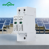 Vente en gros usine – Parafoudre bipolaire T2 DC 1000V avec LED rouge/verte, certifié CE, remplaçable pour système photovoltaïque