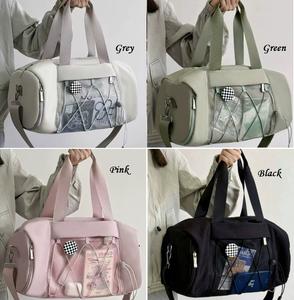 Viaje impermeable duradero multifuncional logotipo personalizado deporte de moda Gimnasio Deportivo con compartimento para zapatos bolsa de lona - Product Image 5