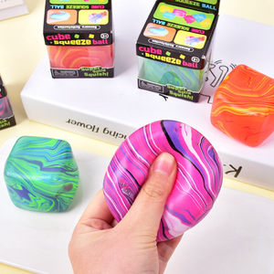 Anti Stress Squishy Toys Bright Neon Swirl Individual Color Window Box <b>Fidget</b> Toys for Bulk Mood Calming Squishy - Product Image 4