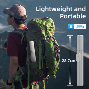 Trépied de téléphone pliable tout-en-un en alliage d'aluminium léger gris, perche à <span class=keywords><strong>selfie</strong></span> extensible, télécommande sans fil compatible <span class=keywords><strong>iPhone</strong></span> - Product Image 5