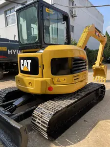 Orijinal japonya kullanılan Caterpillar Cat 306e Cat303 Cat305 Cat305.5 Cat307 6ton Mini ekskavatör