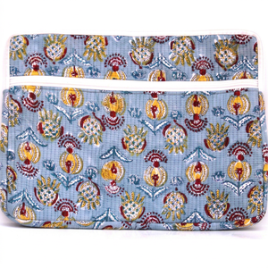 Housse pour ordinateur portable matelassée en coton - Product Image 1