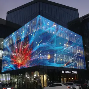 Pantalla <span class=keywords><strong>LED</strong></span> Transparente de Vidrio para Video Wall SMD a Todo Color P3.91 de China, Letrero Publicitario - Product Image 2