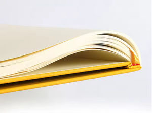 Carnet A5 en cuir PU de haute qualité avec logo personnalisé, couverture rigide, 100 feuilles, design et emballage personnalisés, journal, bloc-notes, cadeau, bureau - Product Image 6