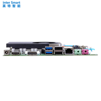 QM9850 DDR4 8 GO RAM 256 GO SSD 2LAN 6COM WIFI & BT i3-8130U 8th génération Core i3 carte mère d'ordinateur