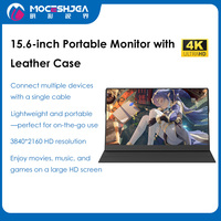 Moniteur portable IPS 15,6 pouces transfrontalier pour jeux, affichage miroir pour téléphones et ordinateurs, contrôle tactile, fréquence de rafraîchissement 144 Hz, Full HD