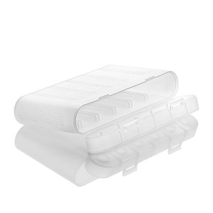 Scatola di immagazzinaggio di plastica della cassa di batteria 18650x6 per 6pcs 18650 - Product Image 2