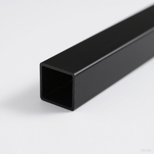 Tabung hitam Matt <span class=keywords><strong>aluminium</strong></span> seri 6000 semua jenis Profil dengan layanan pengelasan pemotongan bengkok - Product Image 6