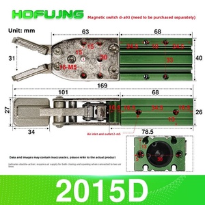 Accesorios para Brazo Robótico Tianxing: Pinzas Grandes y Pequeñas, Salida de Agua 1615, Dedo de Sujeción Mecánica 2015D/S/TX90 Grados - Product Image 6