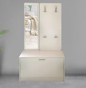 Nhiệm Vụ Nặng Nề Lối Quần Áo Đứng Giày Giá Bằng Gỗ Áo Kệ Với Kệ Cho Phòng Ngủ Hành Lang - Product Image 3