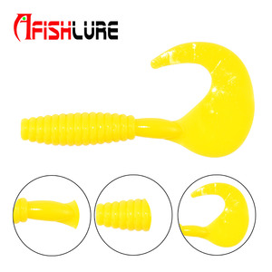 Esca Morbida Afishlure 11g 105mm 3pz, Esca Artificiale per <span class=keywords><strong>Bass</strong></span>, Esca in Plastica per Pesca in Acqua Salata, Esca Nuotante, Esca Grub - Product Image 3