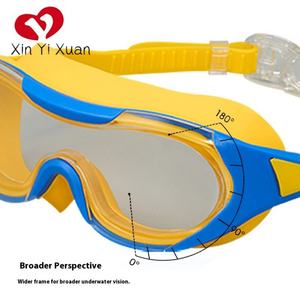Gafas de Natación Profesionales HD Impermeables de Alta Calidad para Niños, Visión Amplia, Protección UV, Marco Grande, Antivaho, Cómodas - Product Image 5