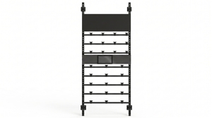 15-20 Days Delivery Time High quality <b>display</b> <b>rack</b> Modern Style Powder Coating Required Assembly Freestanding Fashion <b>Rack</b> W2-2 - Product Image 5