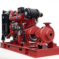 Pompe à eau centrifuge industrielle diesel modèle 150/40 en fer haute efficacité pour usage minier 8x6x13