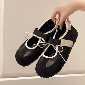 <span class=keywords><strong>Scarpe</strong></span> da Ginnastica Tedesche Estremamente Eleganti <span class=keywords><strong>con</strong></span> Suola Spessa per Donne, Modello Mei Manlin Primavera-Estate, Chiusura <span class=keywords><strong>con</strong></span> <span class=keywords><strong>Velcro</strong></span>, Stile Mary Jane - Product Image 4