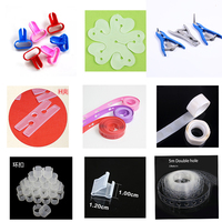 Offre Spéciale ballon Accessoires ballon colle point prune Clip Ballon Chaîne Pour articles de fête