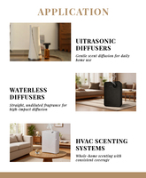 Huiles parfumées de luxe populaires pour diffuseurs d'arômes, senteurs inspirées des hôtels Galaxy de Macao, huiles essentielles en vrac pour hôtels et bureaux