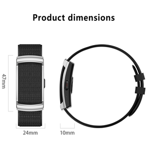 Nouveau bracelet intelligent sans écran pour unisexe, surveillance de la fréquence cardiaque, du sommeil, du stress, du bien-être, comptage des pas, étanche - Product Image 2