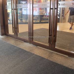 Tapis de porte antibactérien rayé de luxe moderne intérieur/extérieur <span class=keywords><strong>entrée</strong></span> du bâtiment collecte de la poussière tapis en alliage d'aluminium <span class=keywords><strong>paillasson</strong></span> - Product Image 5