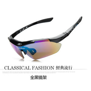 Lunettes de soleil de golf détachables avec lentilles polarisées Lunettes de sport de cyclisme en plein air pour les amateurs de golf et de moto - Product Image 5