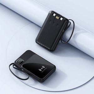 Batería Externa Magnética Mini de 10000mAh, Carga Rápida Inalámbrica de 15W, Cable Integrado, Precio de Fábrica - Product Image 4