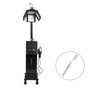 Hair Growth <b>Machine</b> Eco-Friendly Stainless Steel Plastic Salon Use 2-in-1 Analyzer Training Hair Growth <b>Massage</b> CE ROHS - Product Image 4
