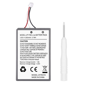 Paquete de Baterías Recargables de 3.65V y 2650mAh para el Control de <span class=keywords><strong>PS5</strong></span> - Product Image 1