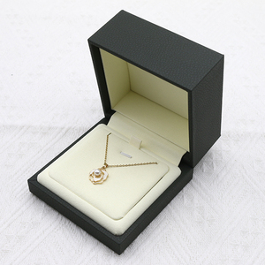 Biểu Tượng Tùy Chỉnh Cao cấp Đồ Trang Sức Bao Bì Hiển Thị Hộp Da Trắng Vòng Đeo Tay <span class=keywords><strong>Bangle</strong></span> Mặt Dây Chuyền Vòng Cổ Hộp Đồ Trang Sức Màu Đen Hộp - Product Image 3