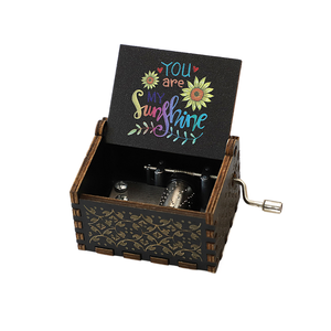 กล่องดนตรีไม้อะนิเมะทำจากไม้สไตล์โมเดิร์นเป็นมิตรกับสิ่งแวดล้อมพร้อมเพลงตามสั่งสำหรับตกแต่งบ้าน - Product Image 2