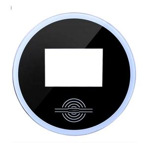 Panneau en verre trempé imprimé en sérigraphie de haute qualité pour purificateur d'air d'appareils électroménagers intelligents, panneau tactile en verre trempé - Product Image 1