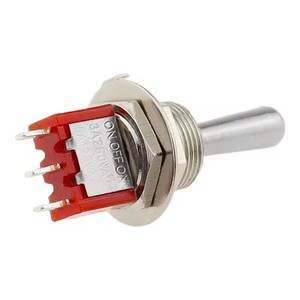 SH T80-T Z1 Serie Großer Langer Griff 12mm EIN-EIN EIN-AUS-EIN SPDT 3-Pin 2/3-Positionen Panelmontage Mini-Kippschalter 5A 125VAC - Product Image 3