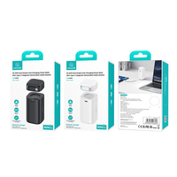 USAMS 2023 plus récent 45W charge rapide powerbank centrale électrique chargeur portable universel batterie externe 18000mah avec câble