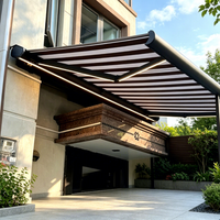 Tente à baldaquin autoportante en aluminium, grande, moderne, écologique, imperméable et anti-UV, pour villa, patio, restaurant, fête en plein air