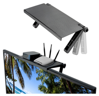 Support de stockage d'écran de télévision d'ordinateur crochet support d'affichage routeur sans fil set top box rack de stockage pour un rangement pratique