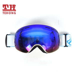 Lunettes <span class=keywords><strong>de</strong></span> sport pour femmes et hommes Snowboard Logo personnalisé OEM Lunettes <span class=keywords><strong>de</strong></span> neige rétro anti-buée sans cadre Sangle <span class=keywords><strong>de</strong></span> ski élastique - Product Image 2