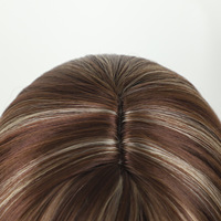 Perruques synthétiques haut de gamme en gros, style européen et américain, coupe bob avec frange latérale, courtes et droites, résistantes à la chaleur