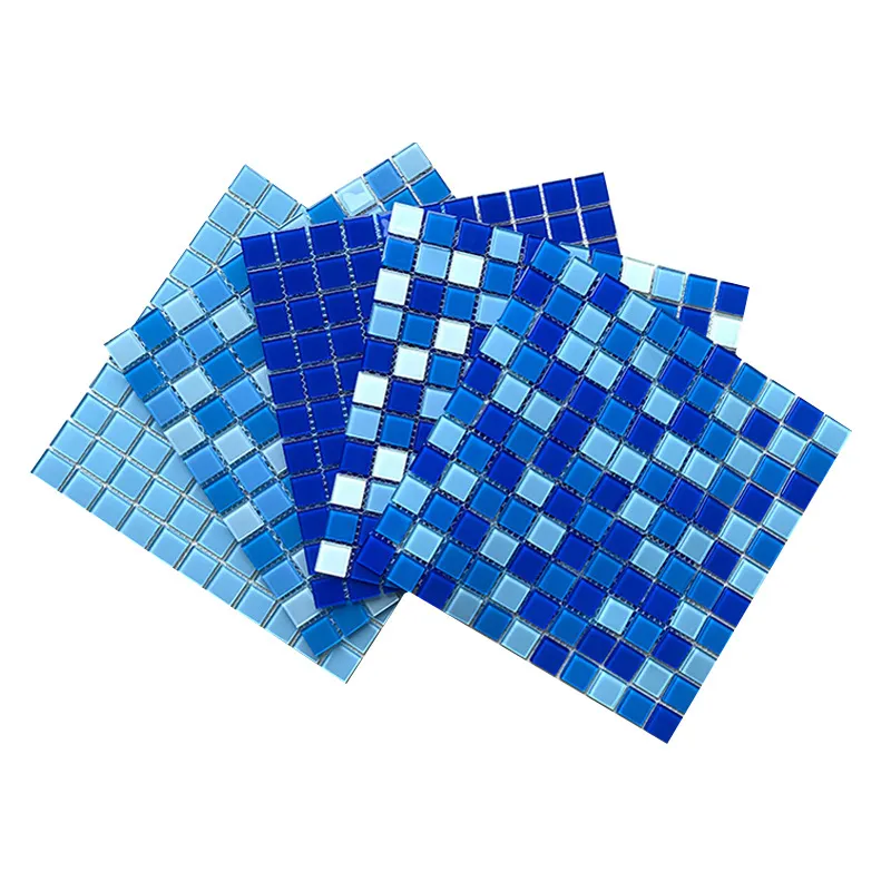 Caldo venditore antiscivolo impermeabile moderno bagno interno parete pavimento piscina porcellana lucida mosaico piastrelle in ceramica