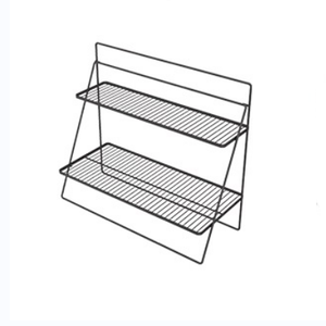 도매 2 계층 금속 단계 식물 스탠드 사다리 디스플레이 랙 주최자 꽃 냄비 무거운 의무 스토리지 품질 - Product Image 1