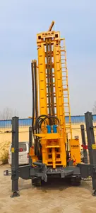 Profundidade de perfuração 800m Poço de água Máquina 140-350mm Furo Água Poço Drill Rigs Equipamento