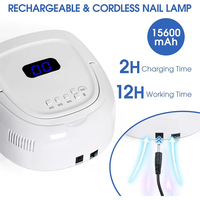 Lampe à ongles UV LED automatique à capteur, séchoir à vernis gel portable à séchage rapide, personnalisable OEM ODM, vente en gros, meilleure vente