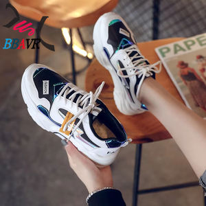 Chaussures pour femmes 2020, baskets plateforme assorties en couleur, vente en gros - Product Image 4