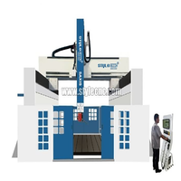 Machine de fraisage CNC industrielle à 5 axes pour la fraisage 3D