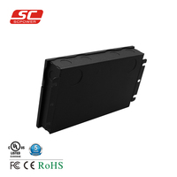 Boîtier de jonction en aluminium étanche pour transformateur électronique homologué UL FCC, 30W 24V AC-DC, driver LED non-dimmable