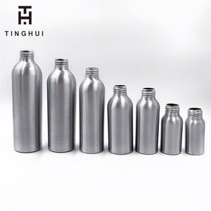 ขวดอลูมิเนียมเปล่าพร้อมฝาเกลียวอลูมิเนียม 30 มล./50 มล./100 มล./150 มล. ขวดโลชั่นเปล่า ขวดเครื่องสำอาง ขวดโลหะแบบเติมได้ - Product Image 4