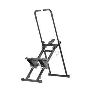 Escaladora Plegable para Ejercicio en Casa, 820x495x1260mm, Acero Negro, Capacidad de Carga 150kg, Control Mecánico - Product Image 1