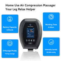 Appareil de massage lymphatique, bottes de récupération pour les jambes, massage par compression d'air sans fil, emballage personnalisé pour athlètes et usage domestique