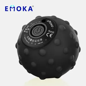 EMOKA पेशी विश्राम topspeed बिजली ताररहित गरम हिल मालिश गेंद के साथ अपने खुद के निजी लेबल