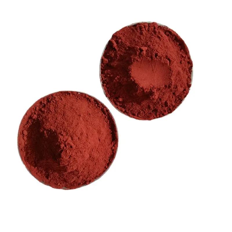 ossido di ferro 130 rosso inorganico polvere 325 maglia di cemento prodotti vernice gomma prodotti produttori fornitura