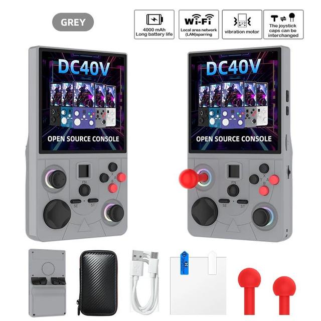 Retro Handheld Game Console DC40V 4.0-Inch HD IPS Screen Pocket Video Gaming Console with WIFI